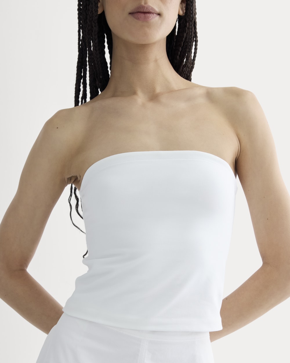 The Form Tube Top | White – Everlane