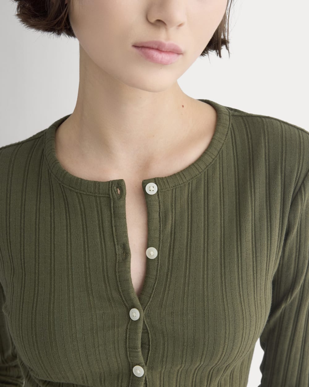 womens-cardigan-in-pointelle-olive-night