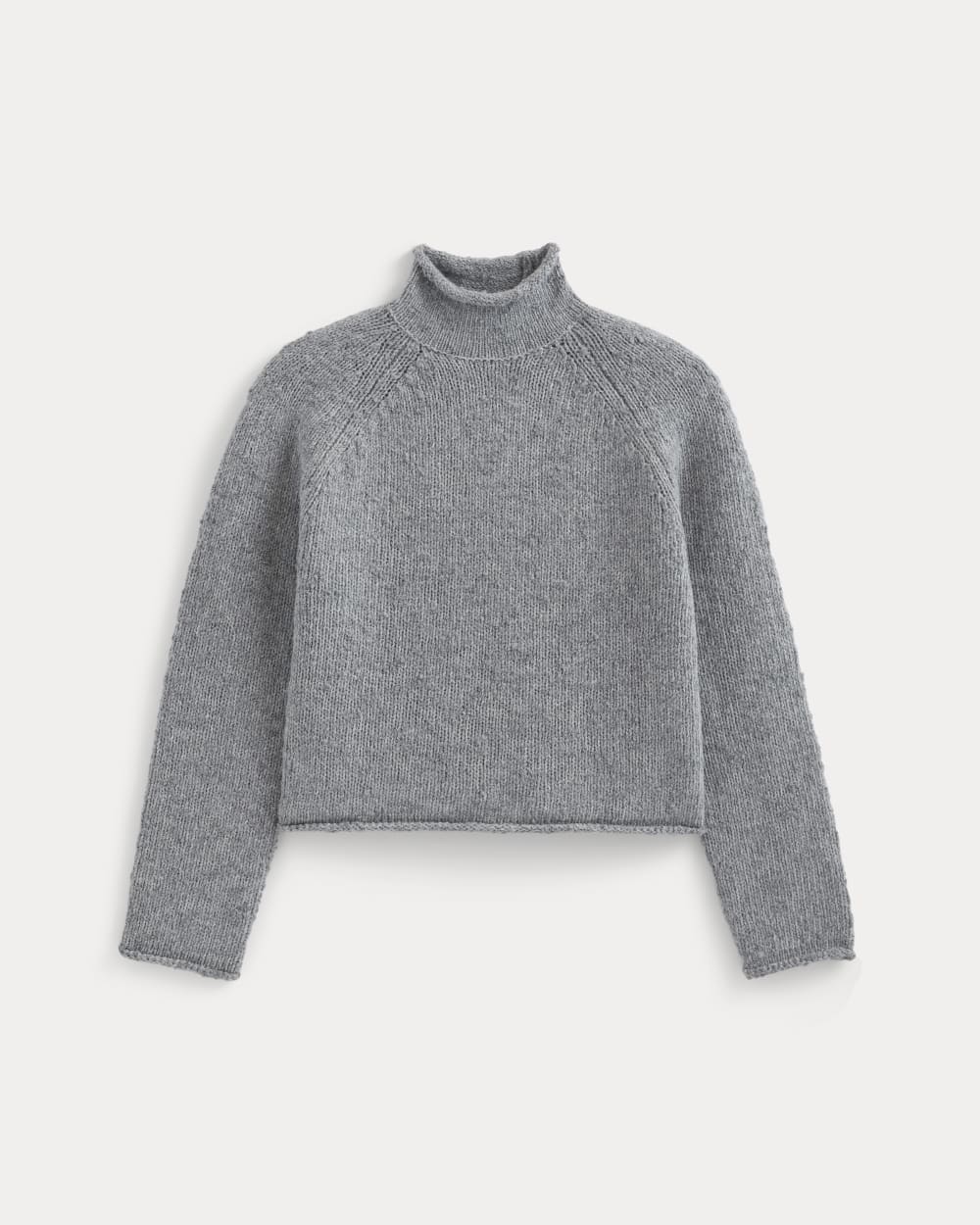 Rollneck Sweater | Heather Grey/Twist – Everlane Rollneck Sweater | Heather Grey/Twist – Everlane