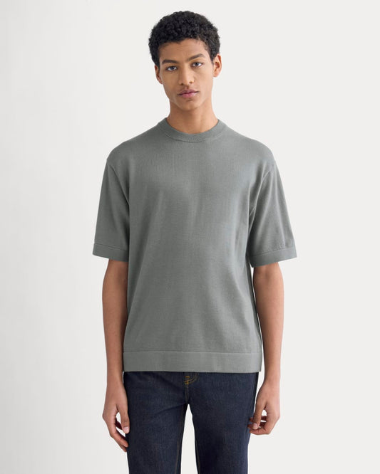 mens-ultrasoft-sweater-tee-agave-green | primary