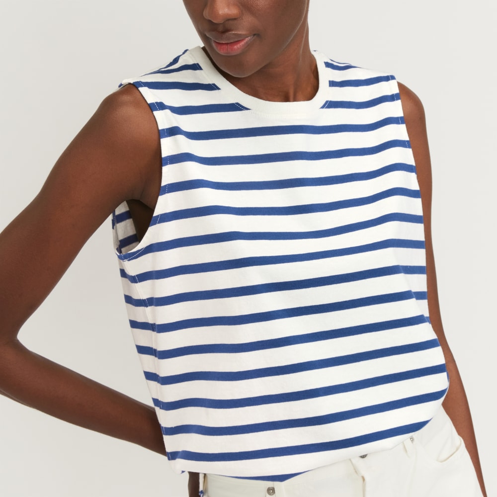 womens-premium-weight-muscle-tee-canvas-tan-mazarine-blue