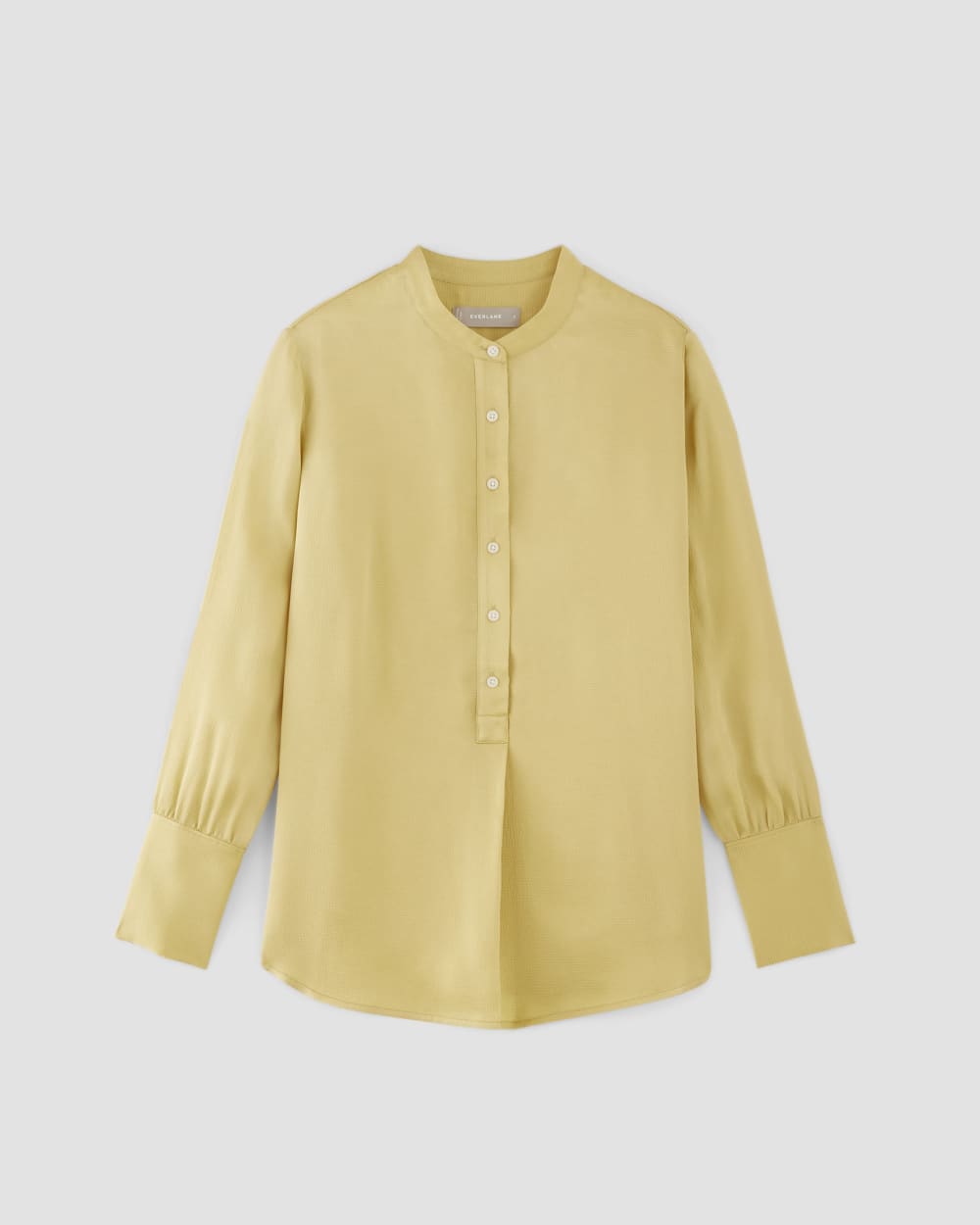 womens-hammered-satin-popover-shirt-raffia | alt
