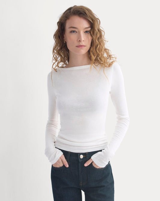 womens-everlight-boatneck-top-bone | primary