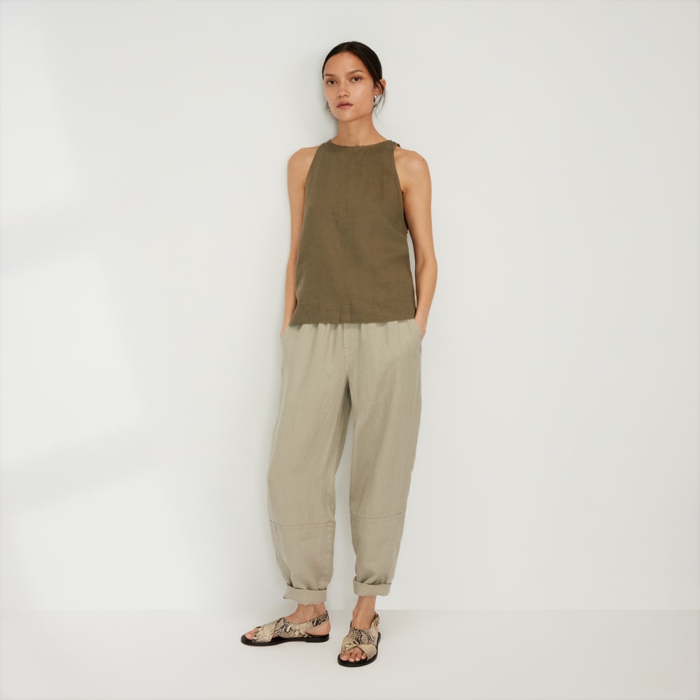 womens-linen-high-neck-tank-kalamata