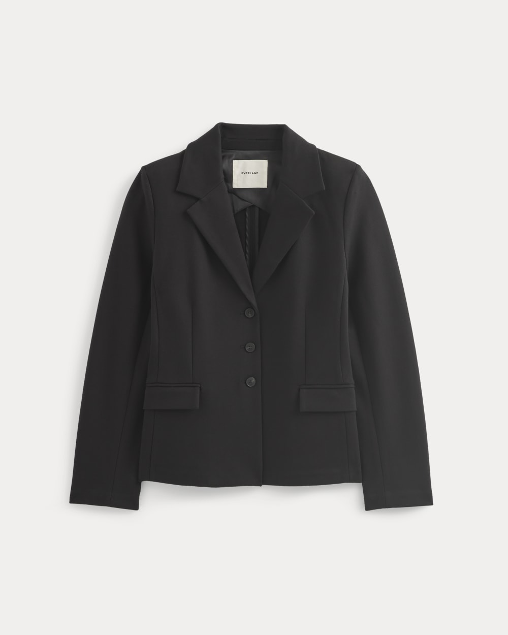 Ponte Sculpted Blazer | Black – Everlane