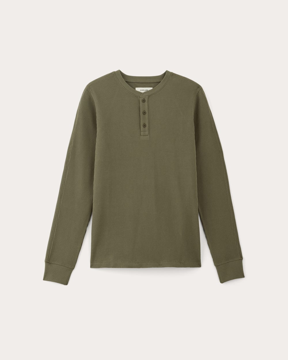 The Waffle Long-Sleeve Henley | Kalamata – Everlane
