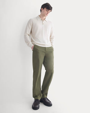 Everyday Straight-Fit Chino | Olive Night
