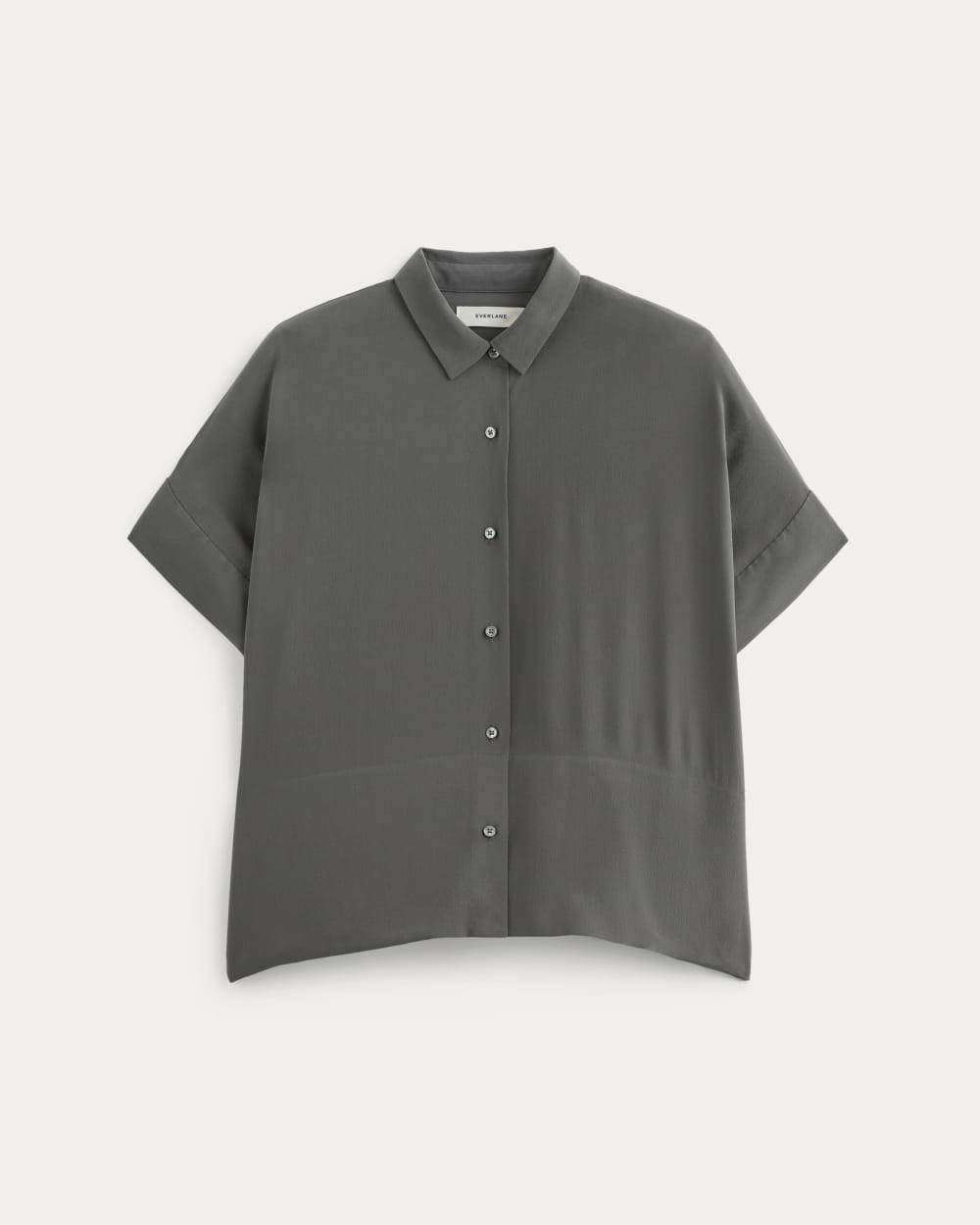 womens-clean-silk-ss-square-shirt-graphite | alt