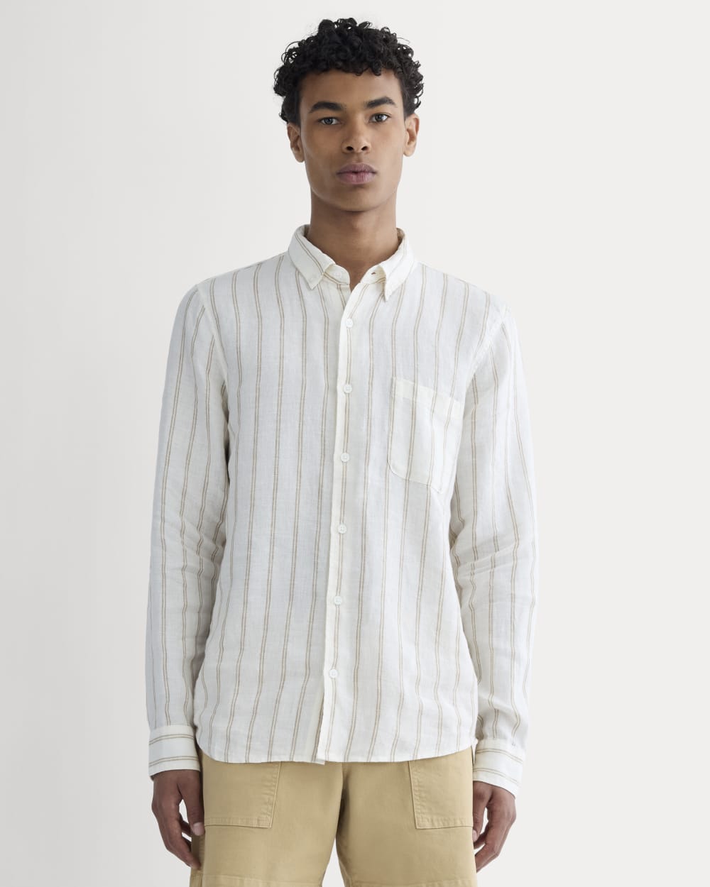 mens-linen-stndrd-fit-shirt-bone-cornstalk | primary