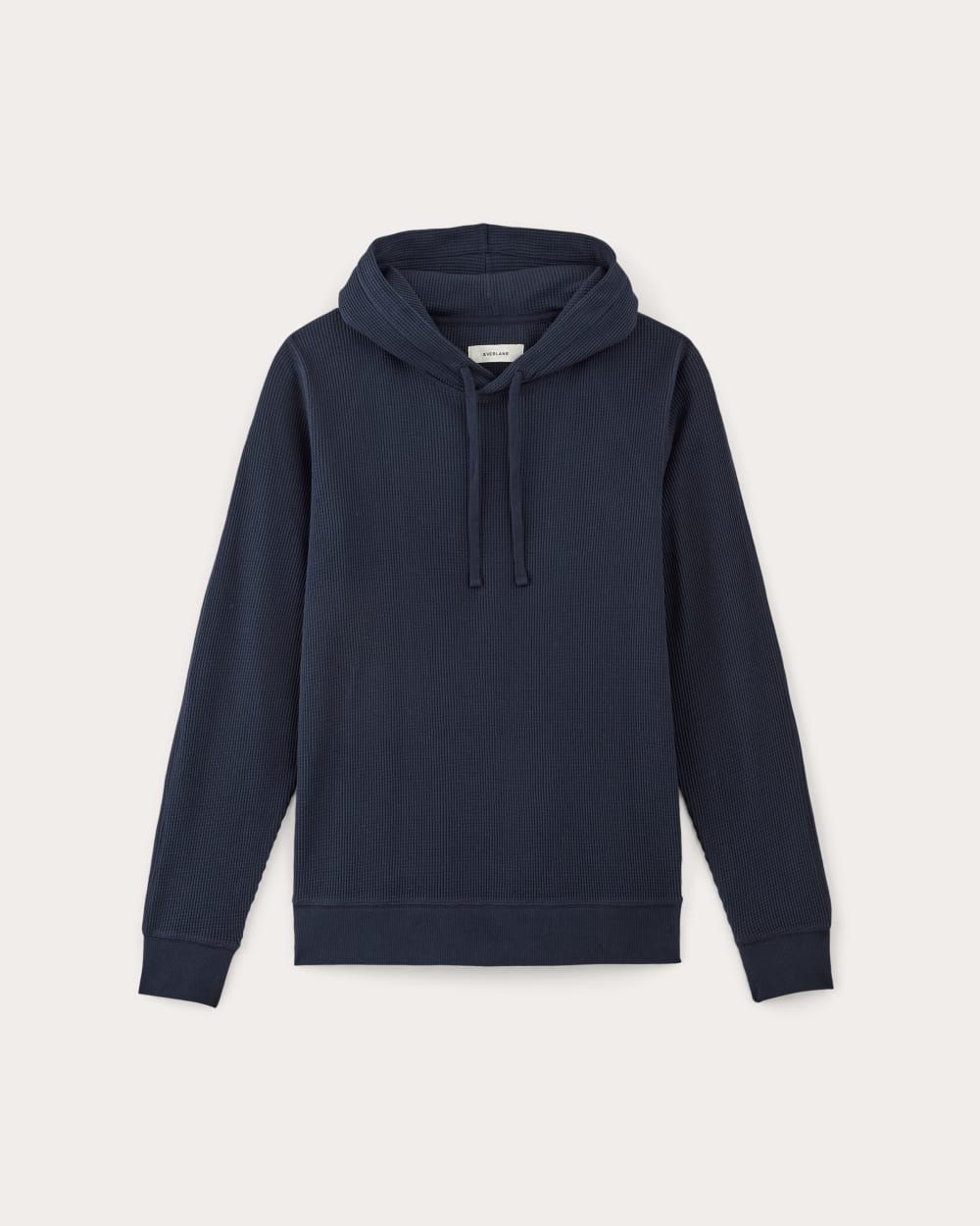 The Waffle-Knit Hoodie | Navy – Everlane