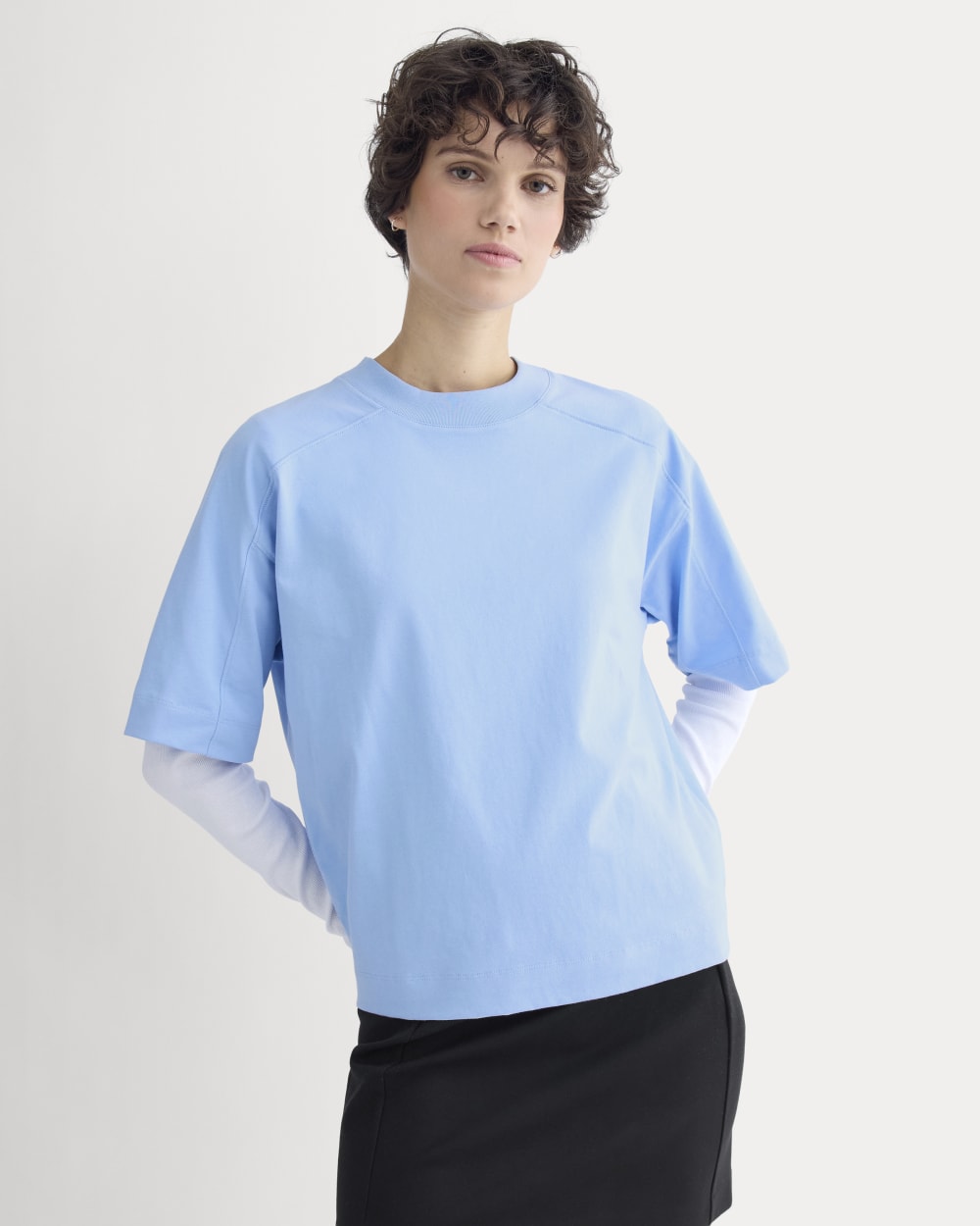 Oversized Seamed Tee