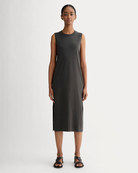 everlane luxe cotton seamed tank dress The Weekend Tank Dress