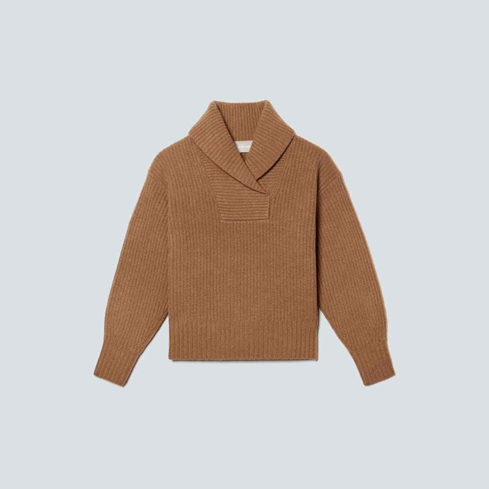 womens-felted-merino-shawl-collar-deep-camel