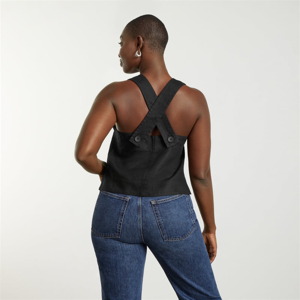 womens-apron-linen-tank-black