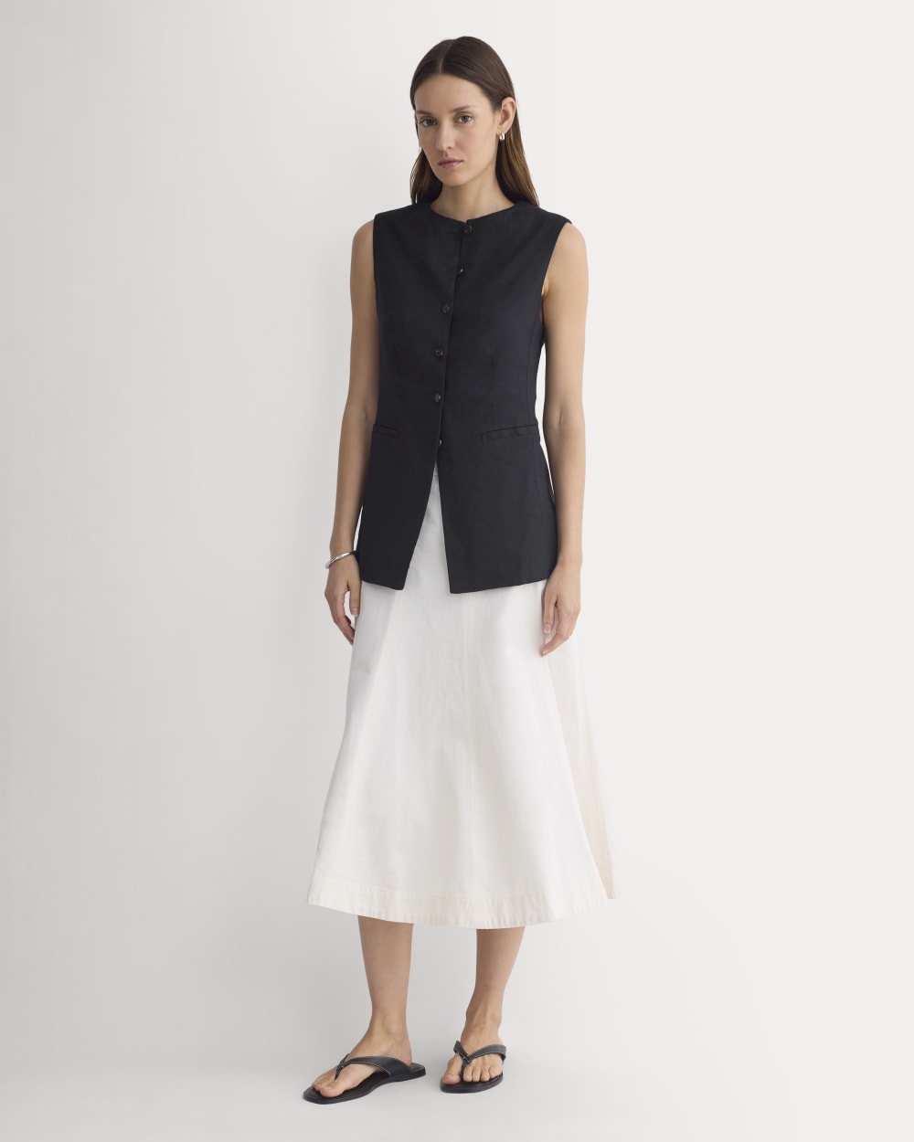 womens-long-vest-in-stretch-linen-black