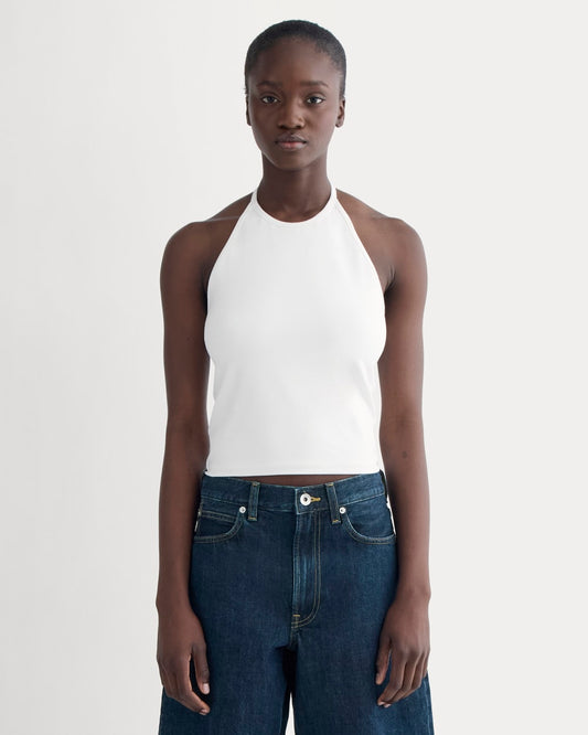 womens-form-halter-top-white | primary