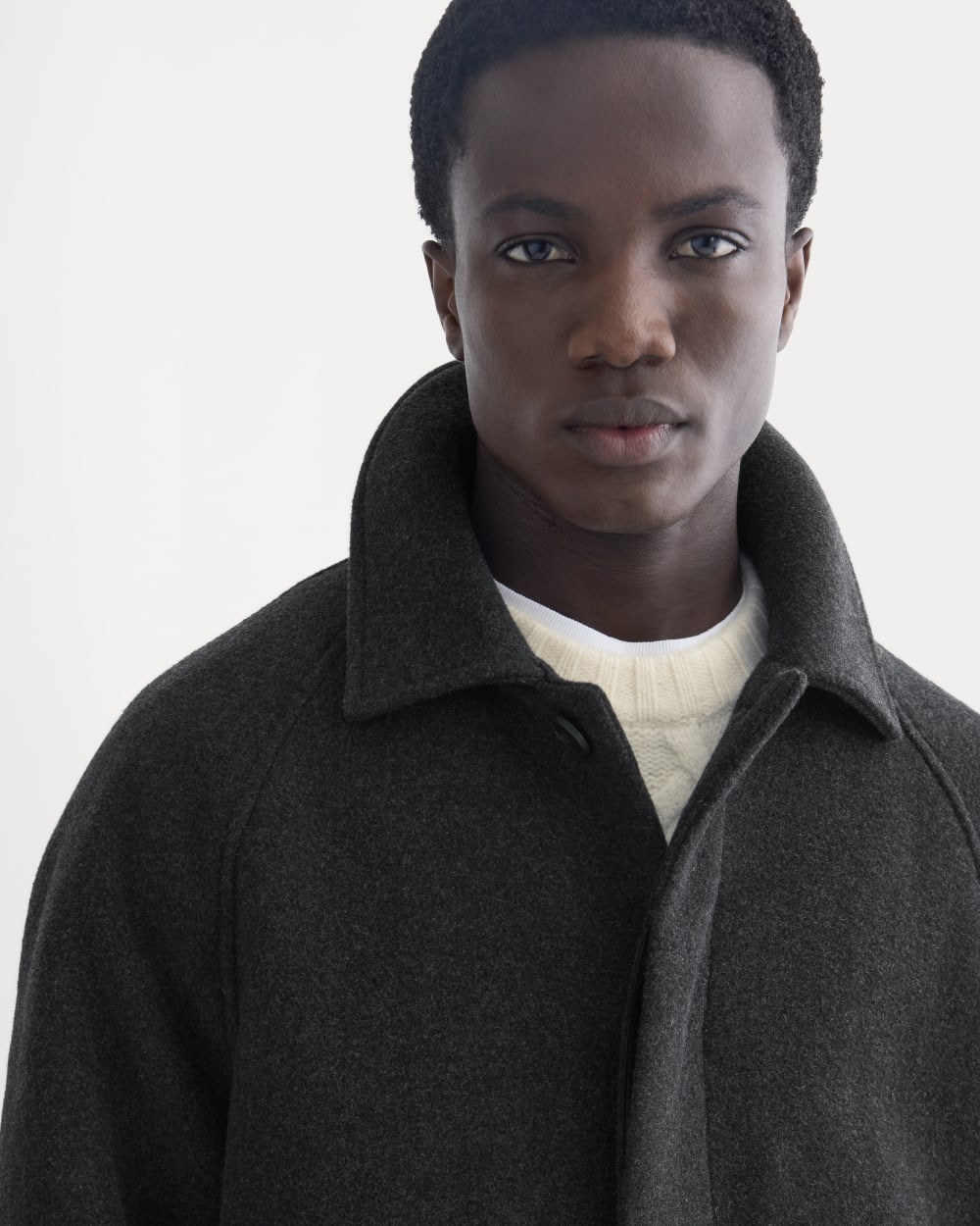 ReWool Car Coat | Heather Charcoal – Everlane