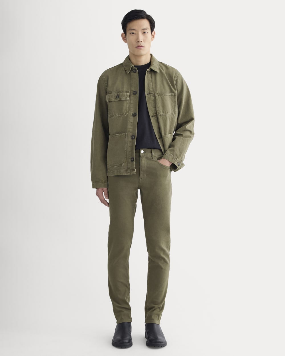 The Stretch Twill 5-Pocket Pant