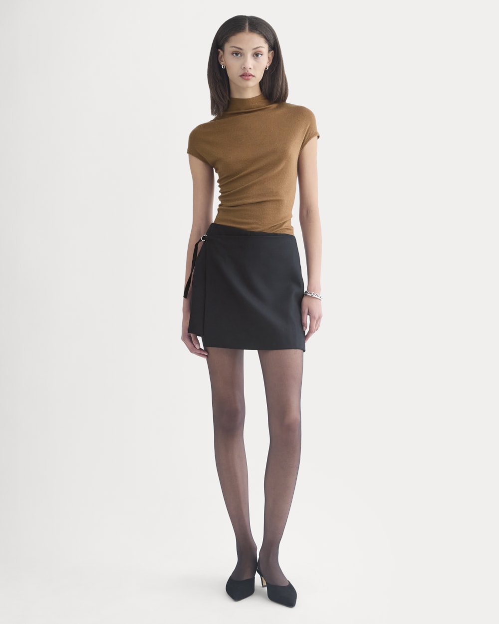 Twist Top in Butterluxe | Toffee – Everlane