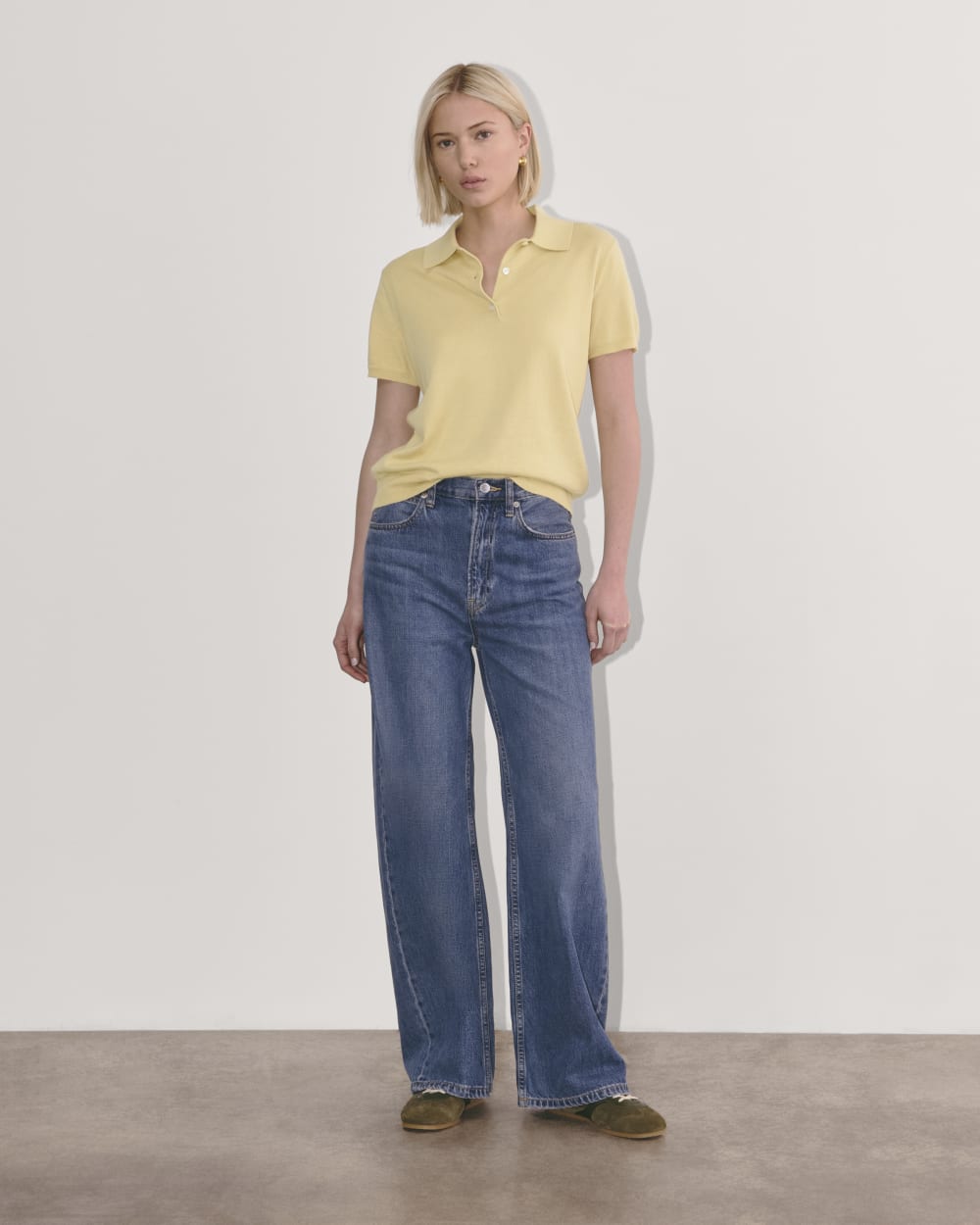 The Polo in Cotton Cashmere | Parsnip – Everlane