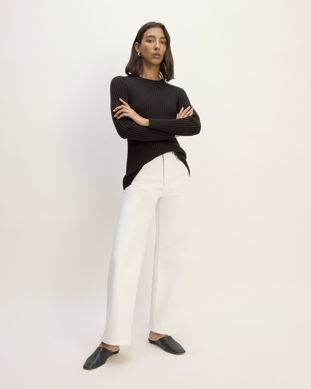 womens-cotton-rib-crew-black