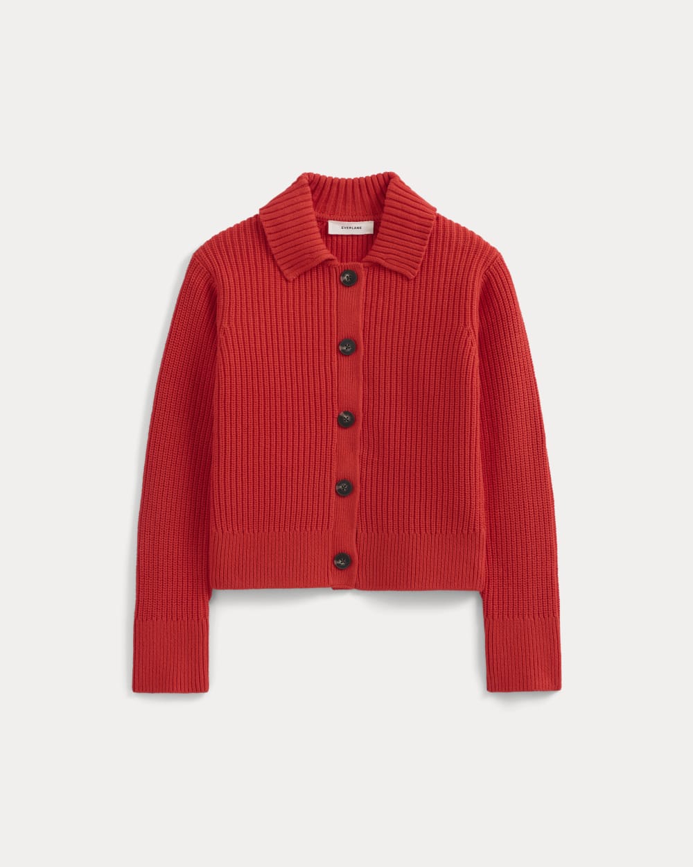 womens-shrunken-cardigan-everyday-cotton-fiery-red | alt