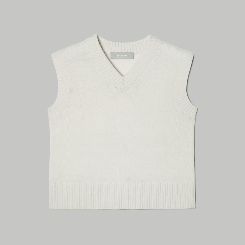 womens-recashmere-vest-bone-camel | alt