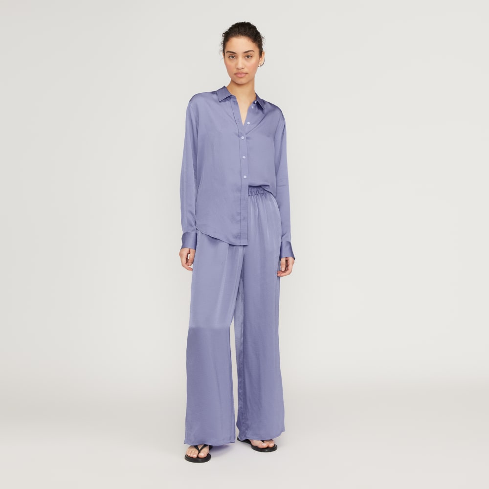 womens-satin-pull-on-pant-cornflower-blue