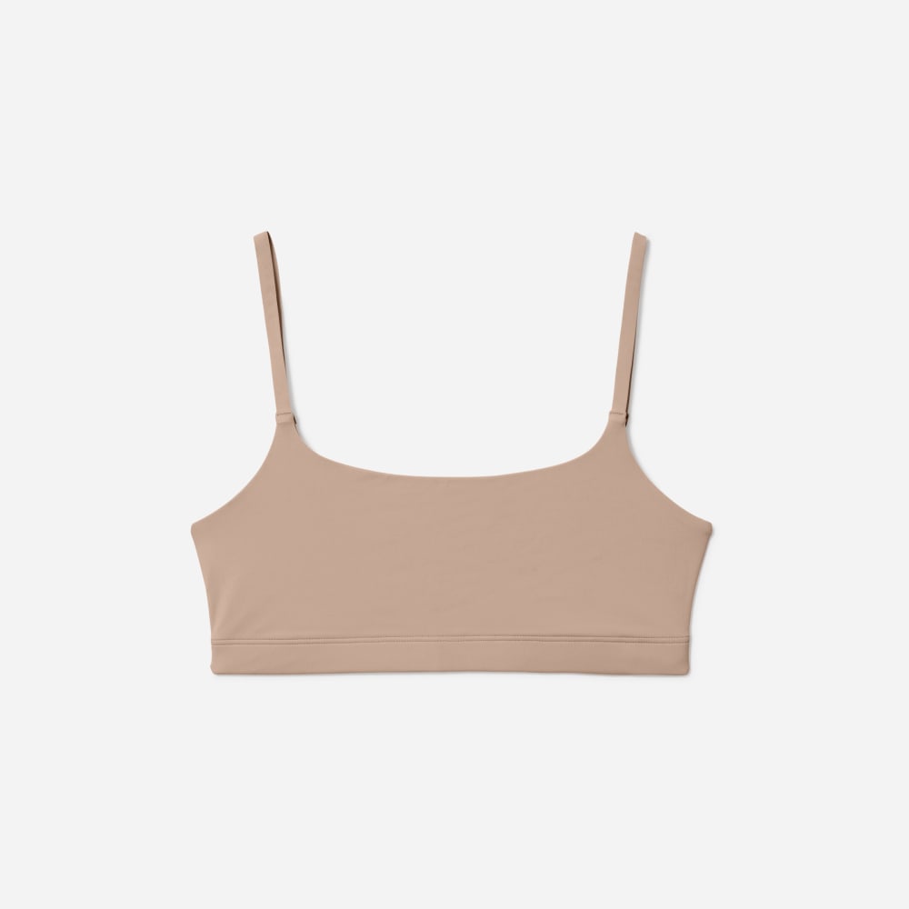 Invisible Square Neck Bralette Light