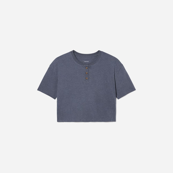 The Vintage Henley Hemp Tee | Atlantic – Everlane