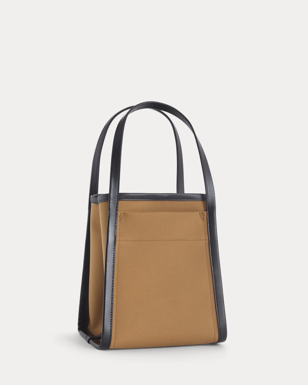 womens-lug-mini-canvas-tote-bag-golden-brown | alt