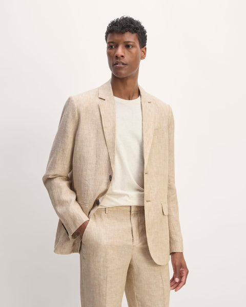 The Linen Blazer | Cornstalk Chambray Everlane The Linen Blazer | Cornstalk Chambray Everlane