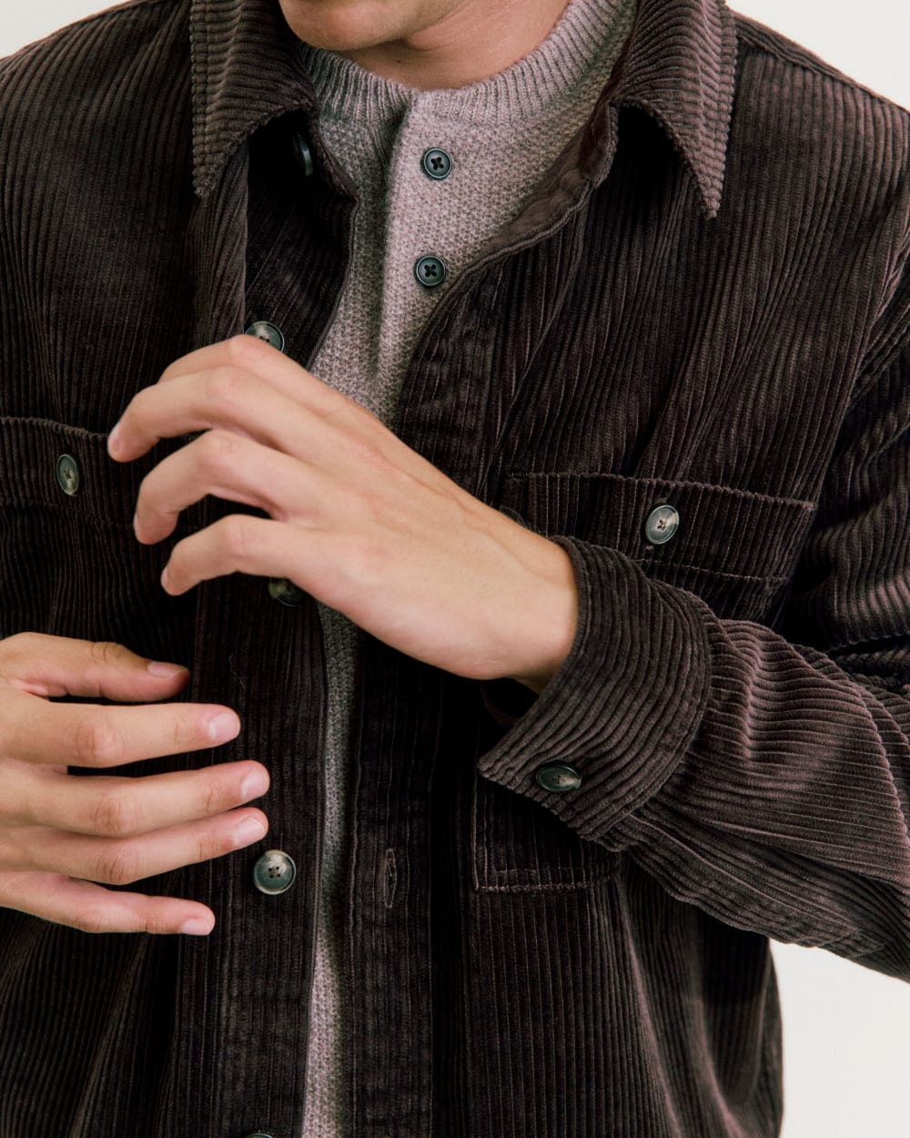 定価15.5万HERILL Heavy Corduroyセットアップsize2 Wide Wale Corduroy Shirt | Dark Chocolate – Everlane