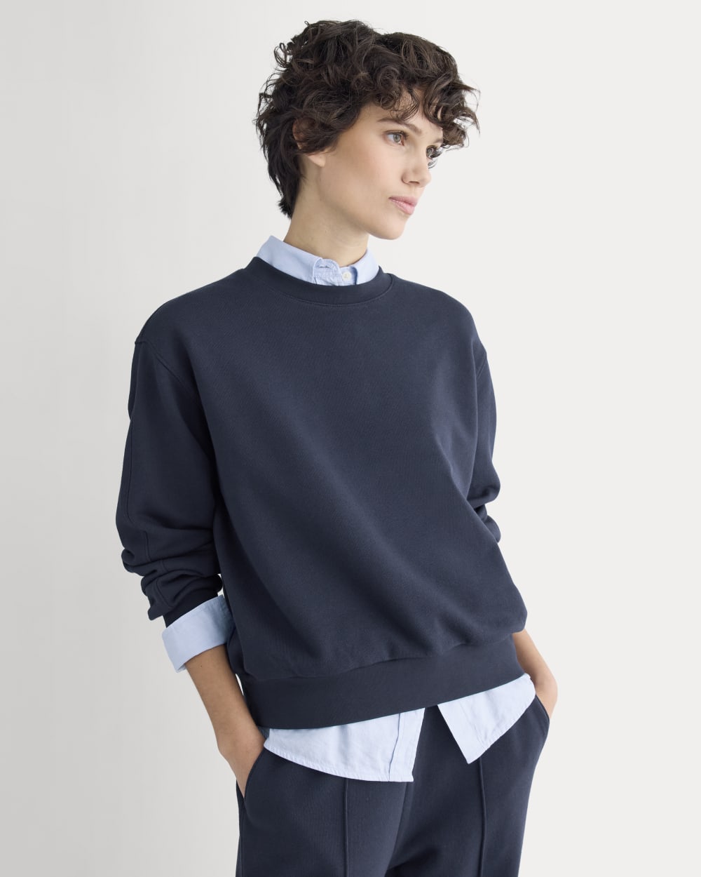 Lightweight Terry Blouson Crew