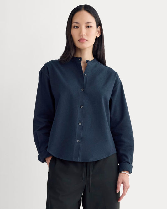 womens-flannel-shirt-navy | primary