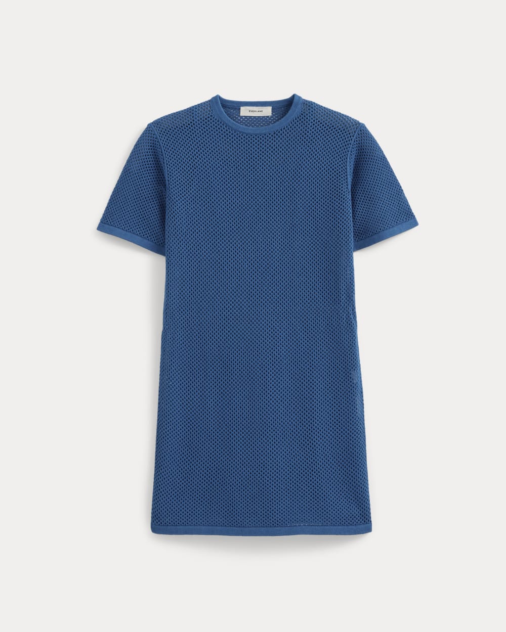 womens-mesh-knit-short-sleeve-dress-imperial-blue | alt