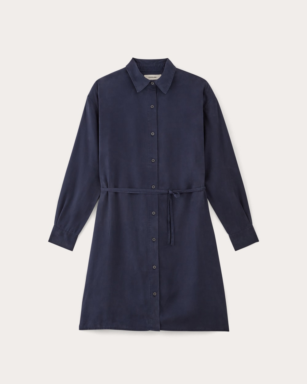 The Must-Have Shirtdress in Butterlite | Navy Everlane The Must-Have Shirtdress in Butterlite | Navy Everlane