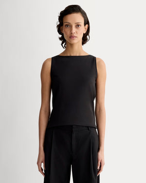 The Form Boatneck Tank | Black