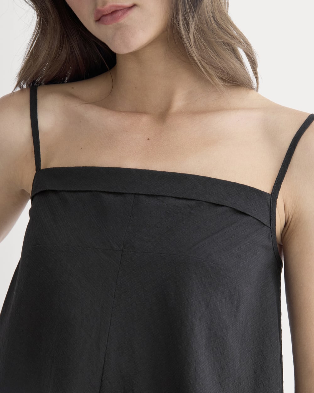 womens-flowy-gauze-cami-black