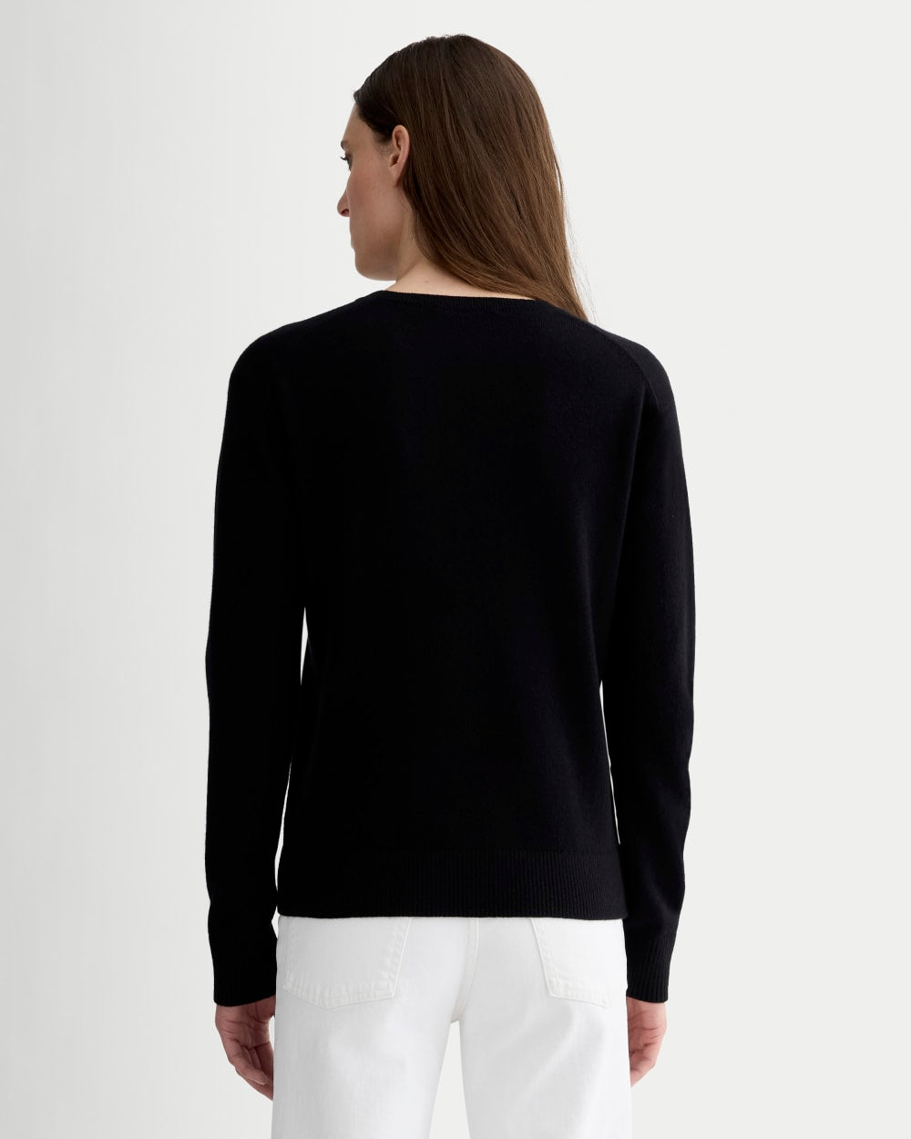 The Classic Crew in Cashmere | Black – Everlane