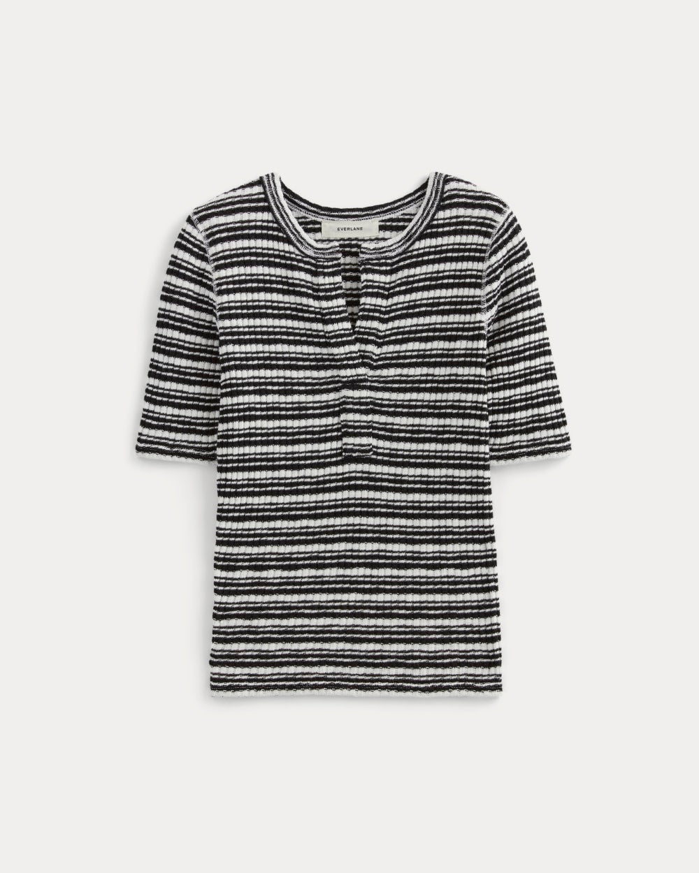 womens-rib-knit-short-sleeve-henley-bone-black | alt