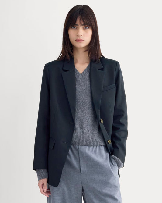 womens-tencel-oversized-blazer-classic-navy | primary