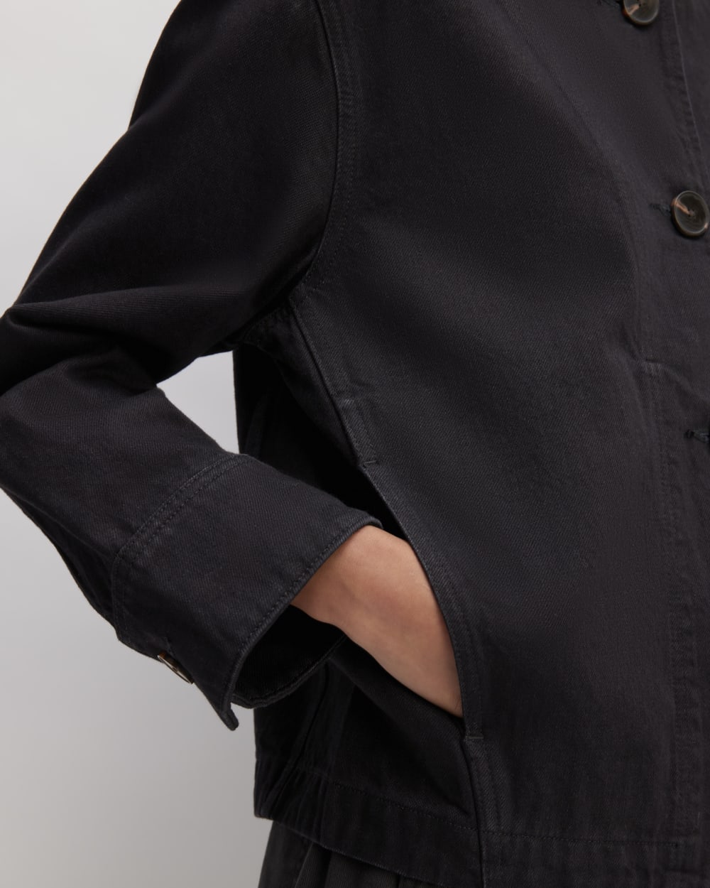 womens-denim-barrel-jacket-black