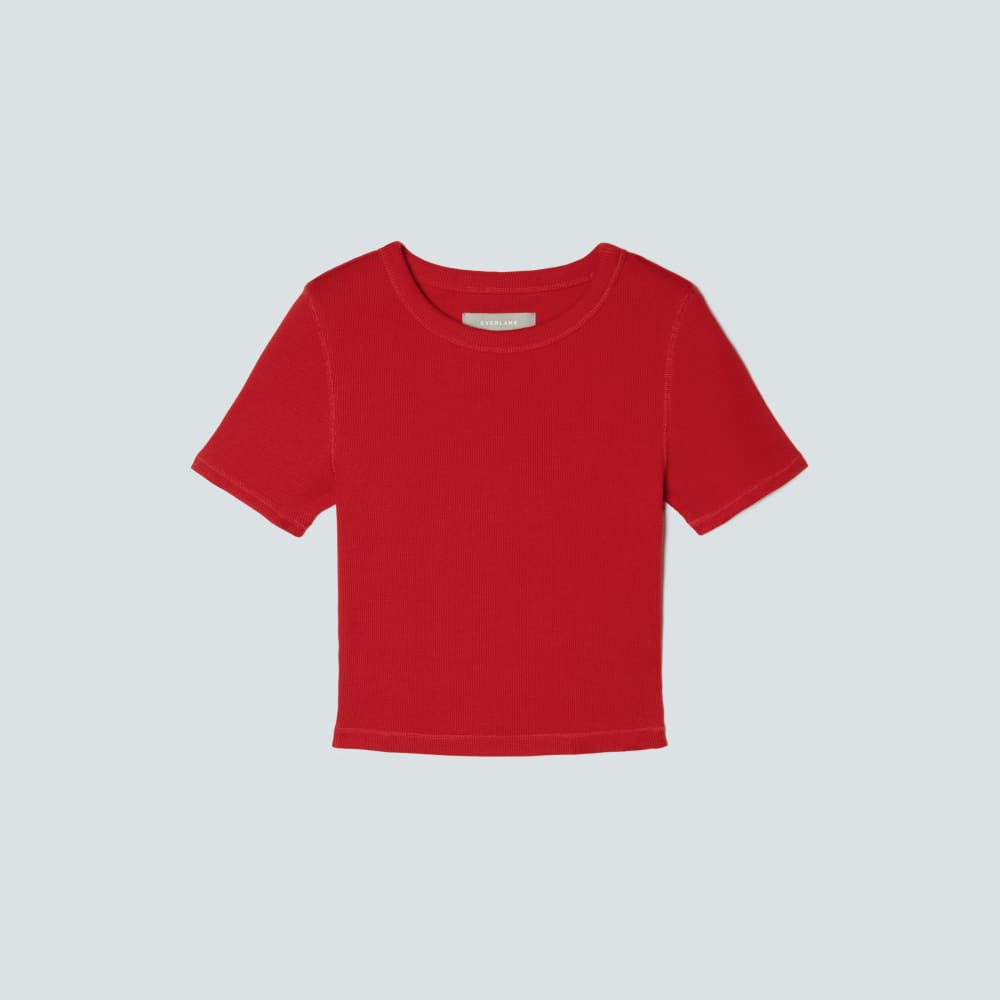 womens-cropped-short-sleeve-rib-tee-ruby