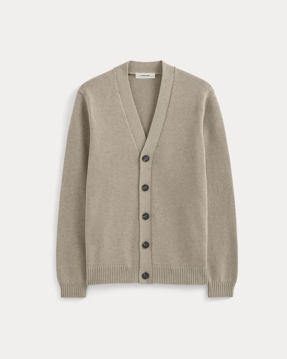 mens-cardigan-everyday-cotton-heathered-oatmeal | alt
